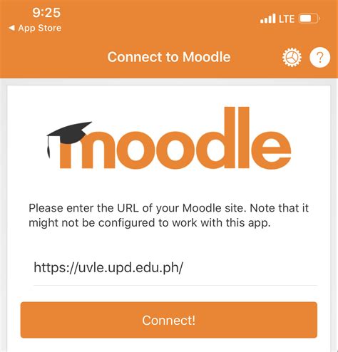 How to use the Moodle Mobile .